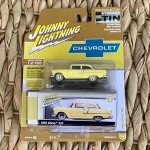 JOHNNY LIGHTNING 1955 CHEVY CHEVROLET 210 Pro Collector Diecast Car Collectible
